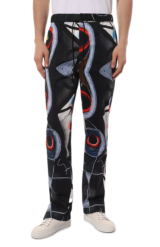 Хлопковые брюки Limitato Разноцветный, фото 3