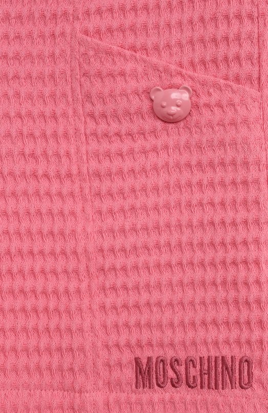 Хлопковые шорты Moschino Розовый, фото 3