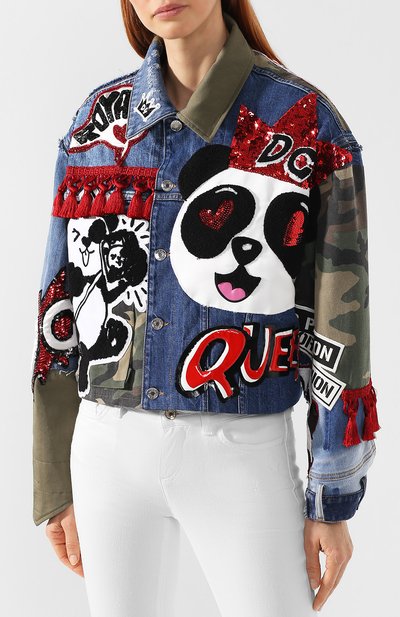 Джинсовая куртка DOLCE & GABBANA, арт. F9E79Z/G897R, фото 3