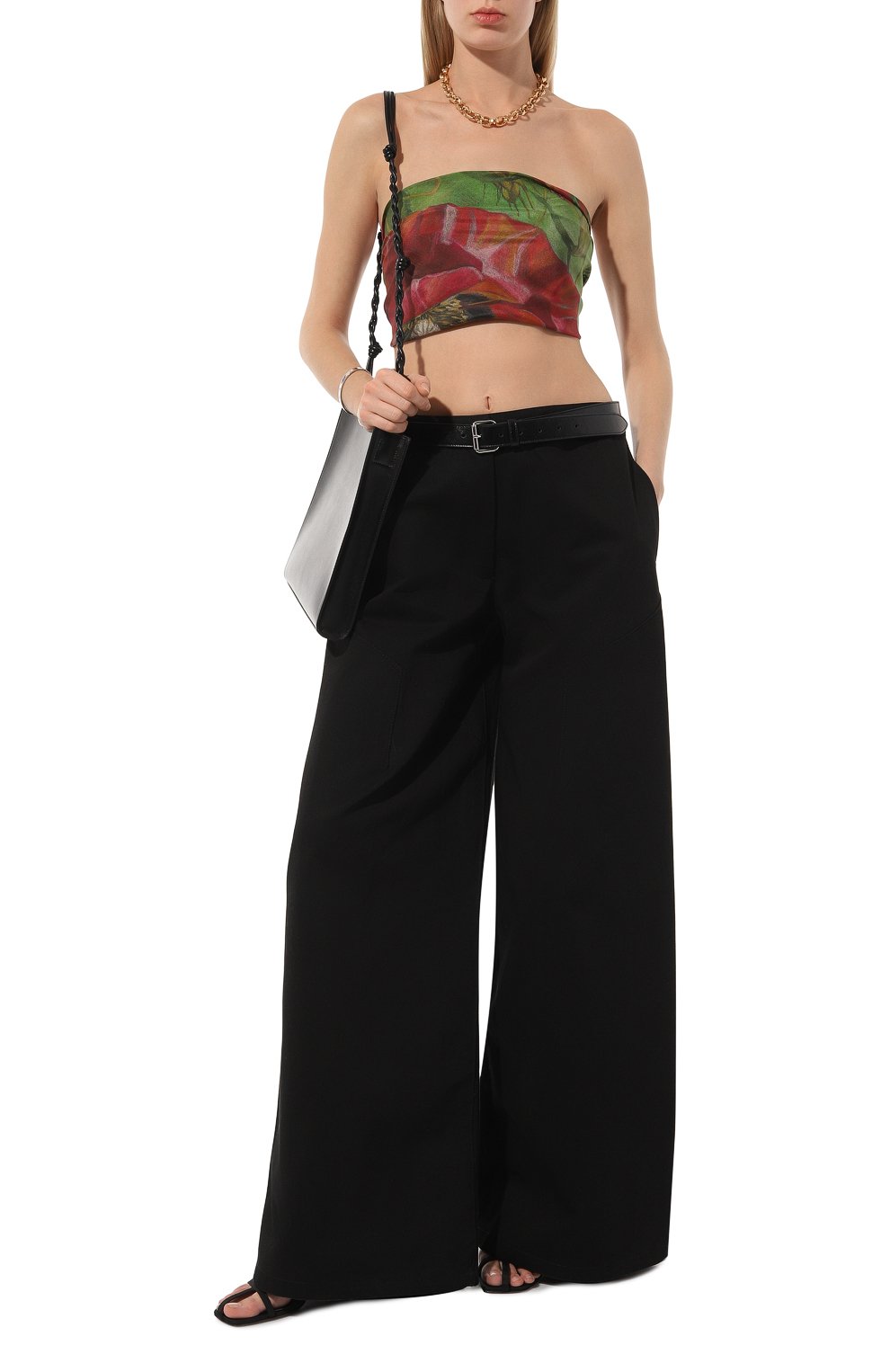 Шелковый платок маки GOURJI, арт. T23POP7R/1, фото 2