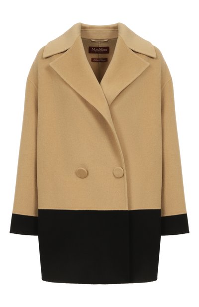Женское шерстяное полупальто MAX MARA STUDIO, арт. ALPACA