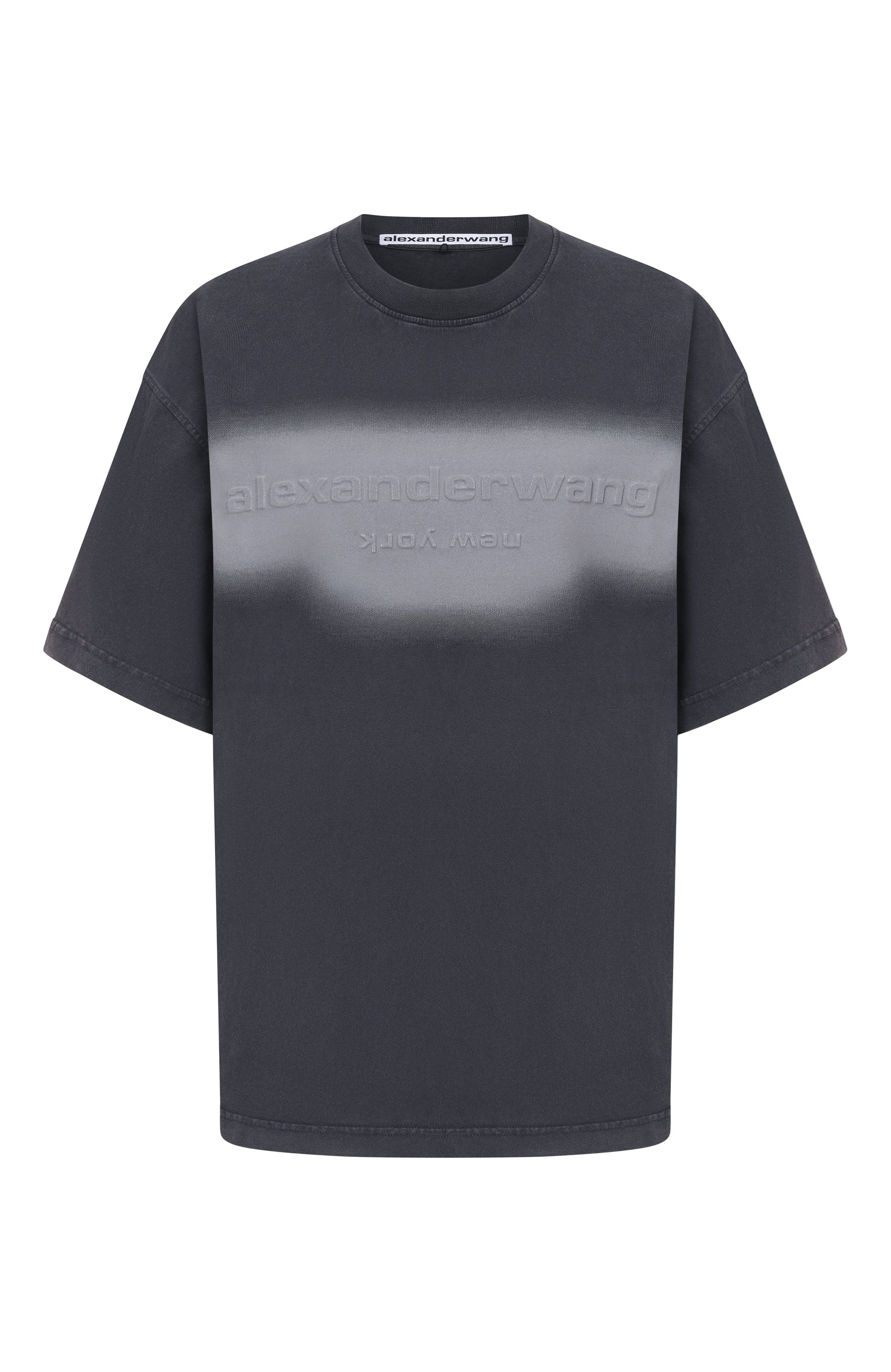 Хлопковая футболка ALEXANDER WANG, арт. UCC1261890, фото 1
