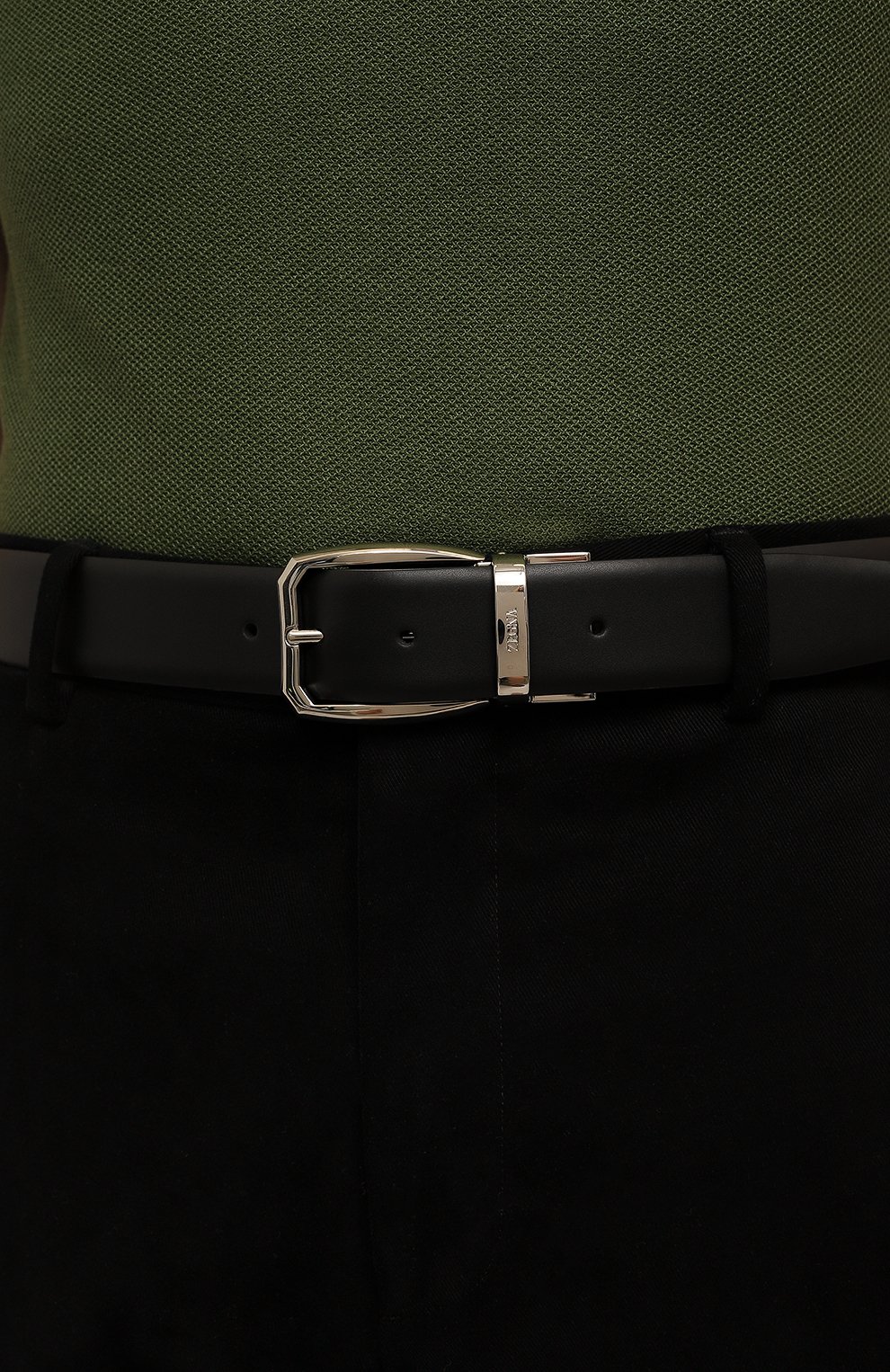 Двусторонний ремень ZEGNA, арт. LHR0M/B007PZ, фото 2