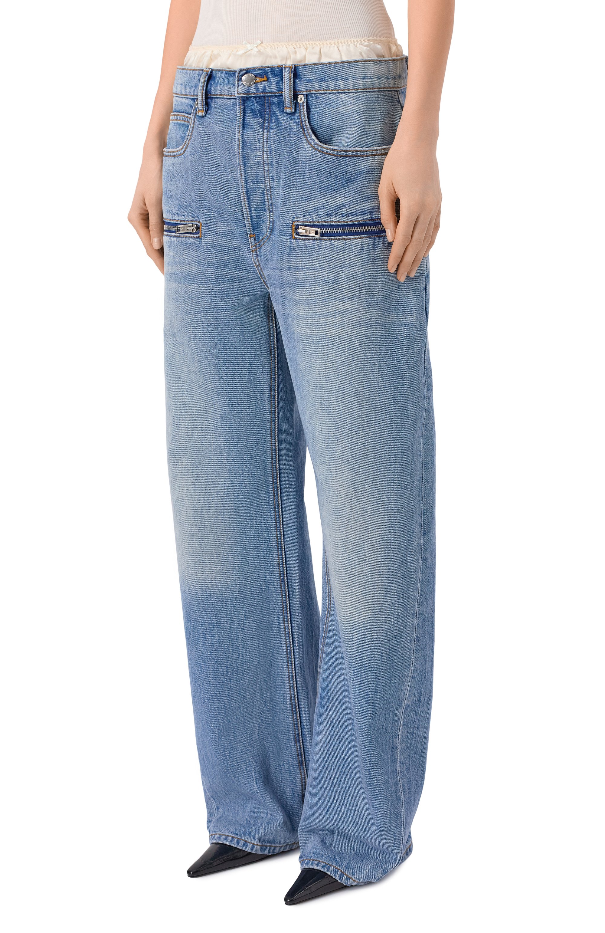 Джинсы ALEXANDER WANG, арт. 4DC2264153, фото 3