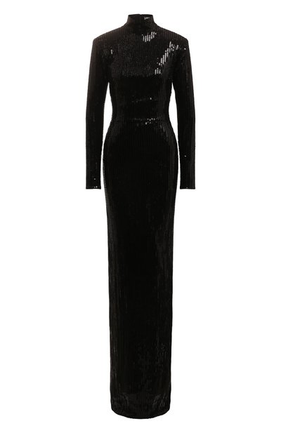 Платье с отделкой пайетками THE NEW ARRIVALS ILKYAZ OZEL, арт. D0NYALE IN FILM N0IR, фото 1
