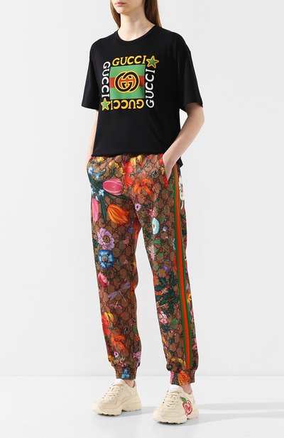 Джоггеры с принтом GUCCI, арт. 605437/XJB9I, фото 2