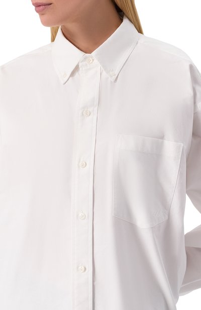 Хлопковая рубашка ALEXANDERWANG.T, арт. 4WC2251013, фото 5