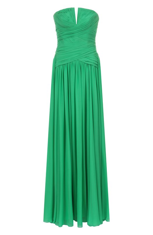 Шелковое платье Zuhair Murad PDR25039/CHSI028 Зелёный PDR25039/CHSI028