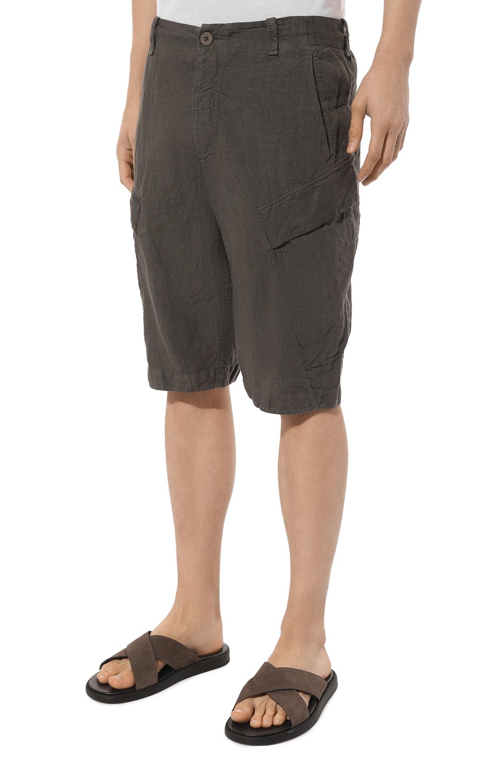 Льняные шорты TRANSIT, арт. CFUTRWD133, фото 3