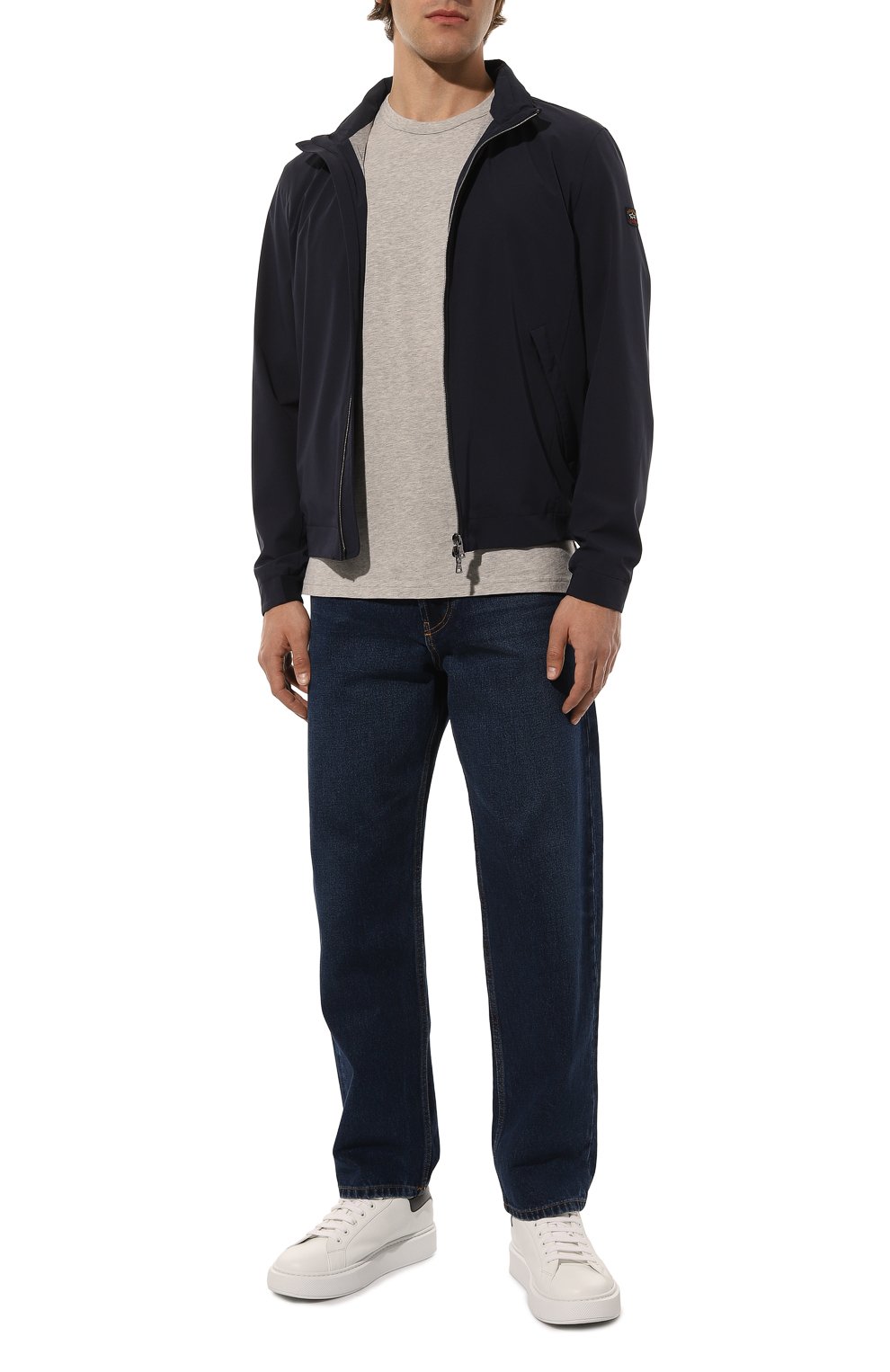 Бомбер PAUL&SHARK темно-синего цвета по цене 95450 руб., арт. 23412253, фото 2 Бомбер PAUL&SHARK, арт. 23412253, фото 2