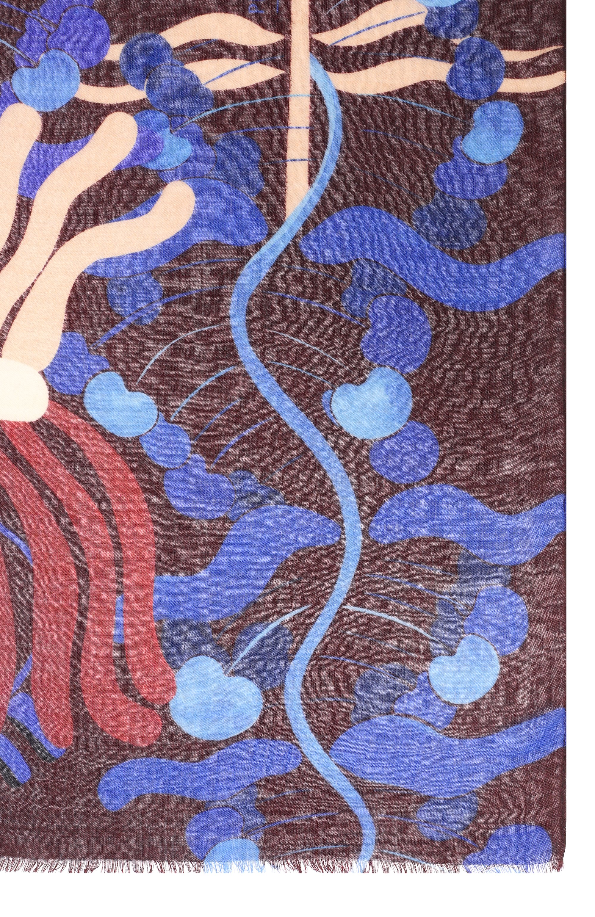 Палантин из шерсти и шелка PETITJEAN PARIS, арт. 20E22, фото 4