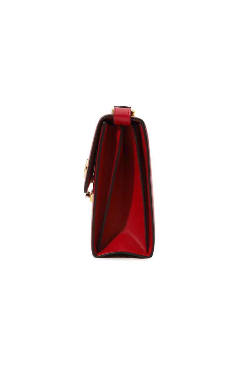 Женская сумка zumi small GUCCI красного цвета, арт. 576388 05J0X | Фото 4 (Материал: Натуральная кожа; Сумки-технические: Сумки через плечо)