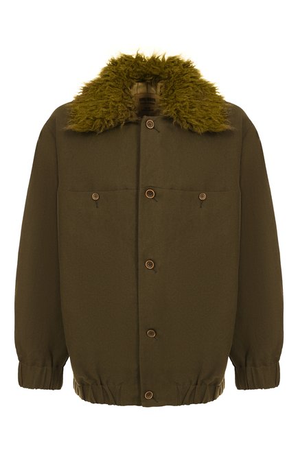 Мужская куртка изо льна и шерсти UMA WANG, арт. UM6507