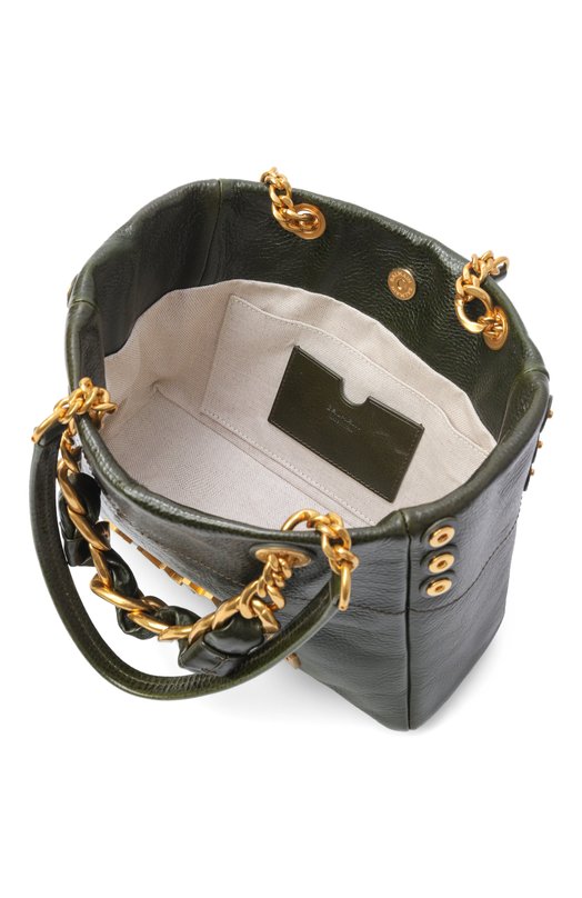 Сумка 1945 Soft small Balmain GN0FD871/LDAX Зелёный  GN0FD871/LDAX Фото 5