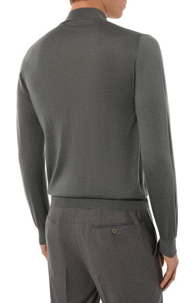 Водолазка из кашемира и шелка FEDELI, арт. 7UI07090, фото 4