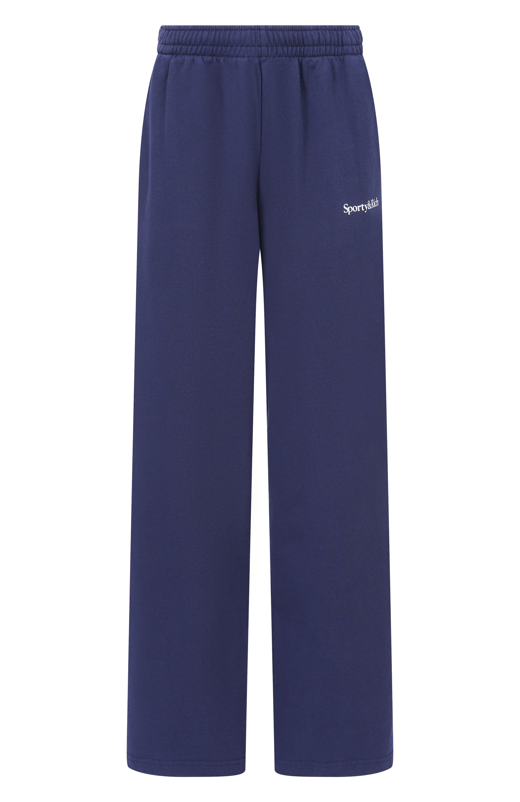 Хлопковые брюки SPORTY AND RICH, арт. PA05561300BL106, фото 1