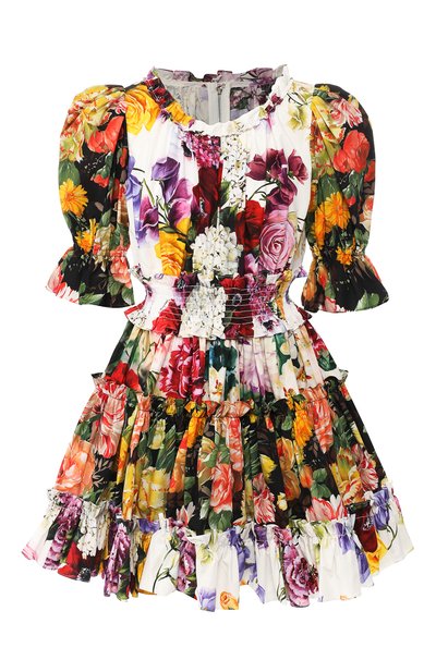 Женское хлопковое платье DOLCE & GABBANA, арт. F6C7ST/GDL87