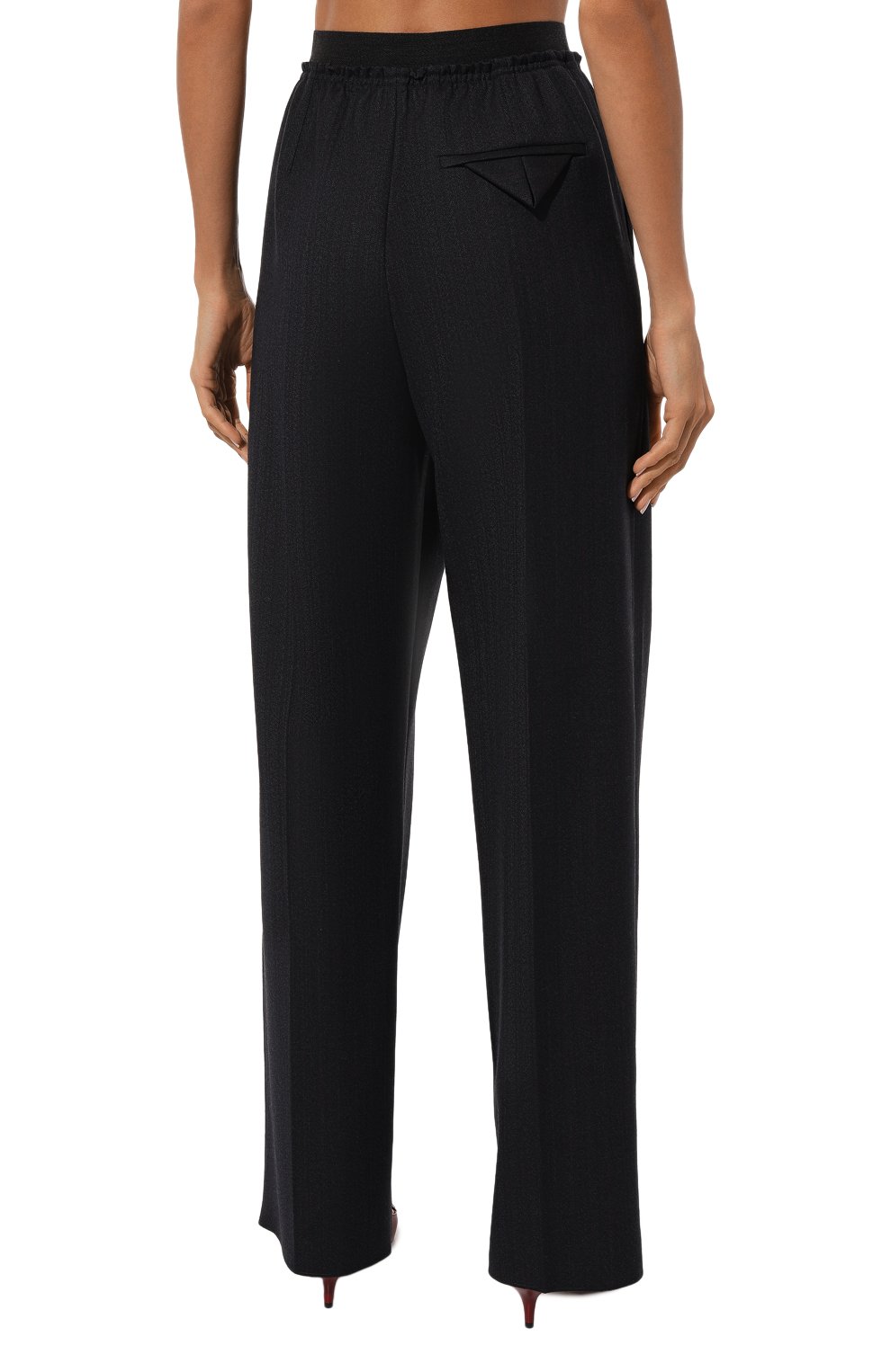 Шерстяные брюки BOTTEGA VENETA, арт. 792942-V36K0, фото 4