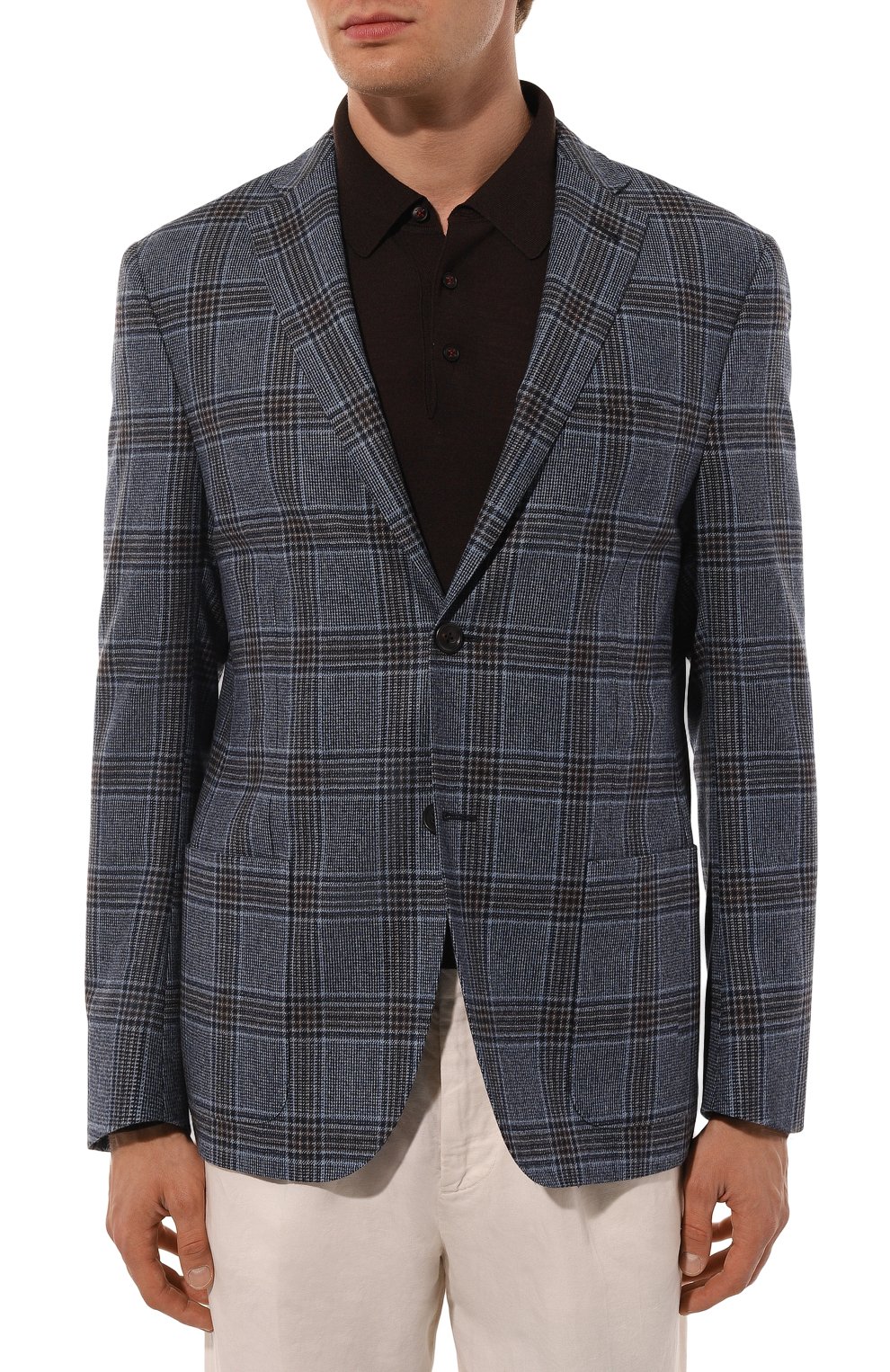 Шерстяной пиджак CORNELIANI, арт. 946002-9416216, фото 5