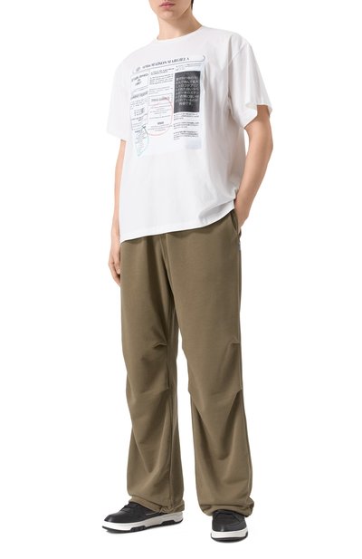 Хлопковая футболка MM6, арт. SH0GC0043/S24312, фото 2