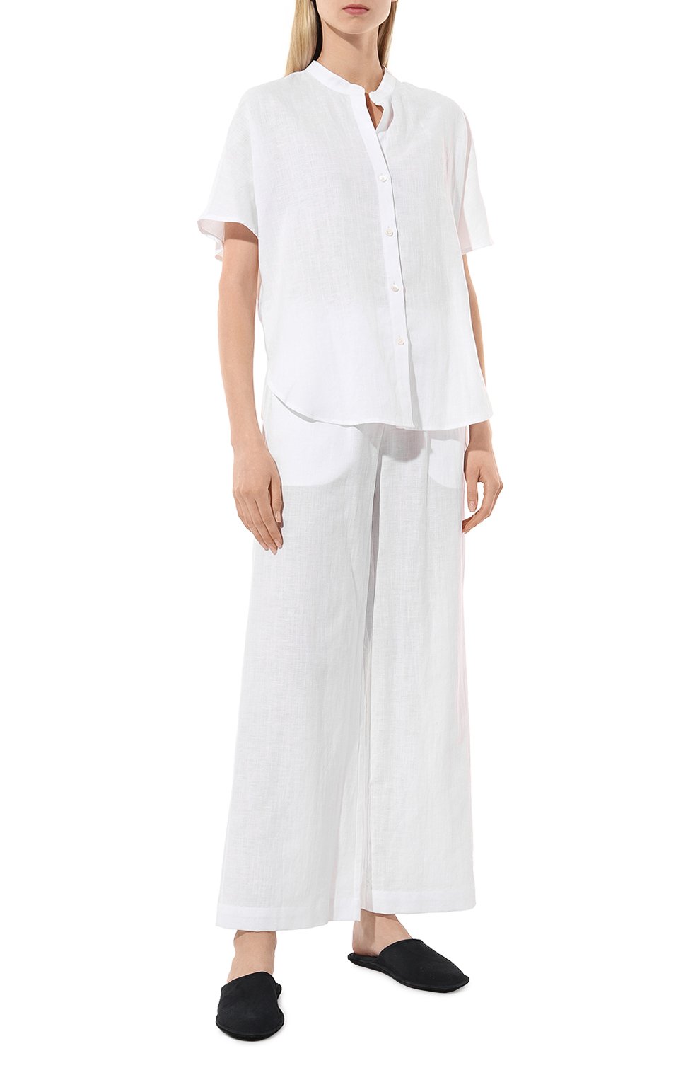 Блузка изо льна и хлопка ZIMMERLI, арт. 4697-13101, фото 2