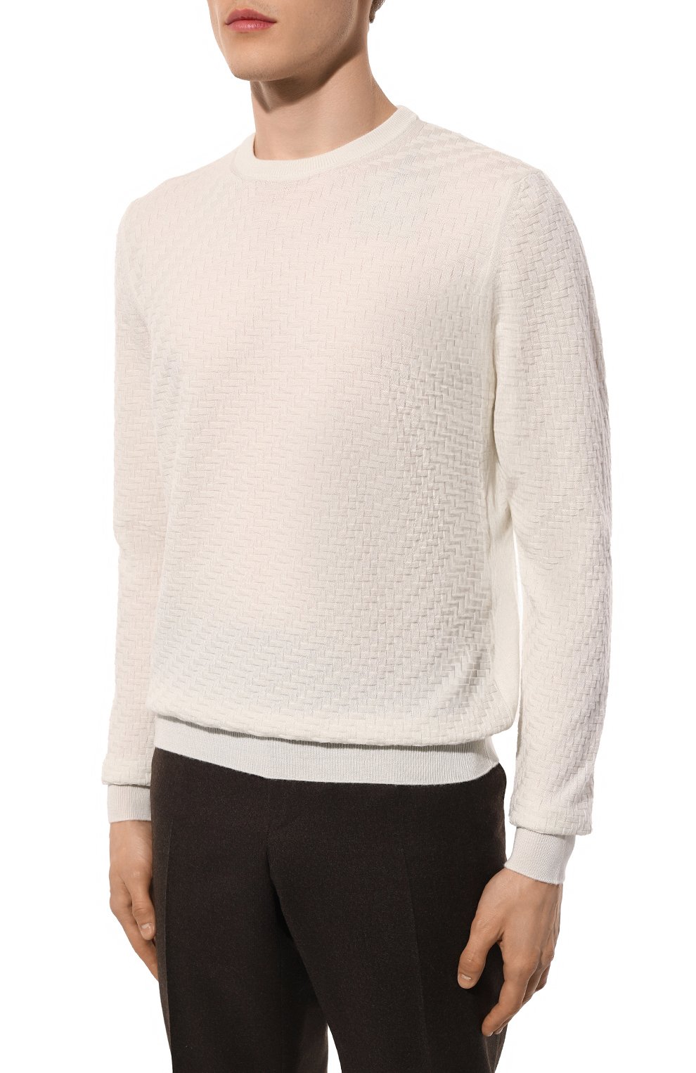 Шерстяной джемпер CORNELIANI, арт. 94M505-9425115, фото 3