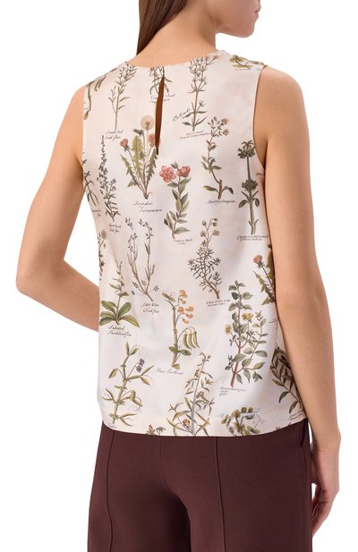 Шелковый топ COLOMBO, арт. CM00420/F/T0666-11-2G, фото 4