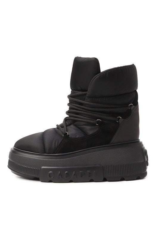 Текстильные полусапоги Nexus Casadei 2X091A070N/T0564 Чёрный  2X091A070N/T0564 Фото 4