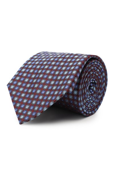 Мужской шелковый галстук CANALI, арт. 18/HJ02851