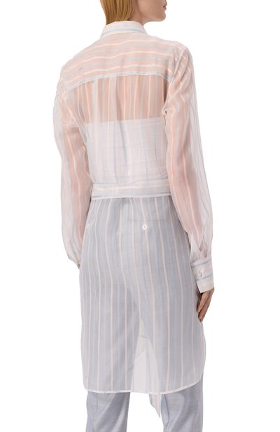 Шелковая блузка KITON, арт. D49406K0984E01, фото 4