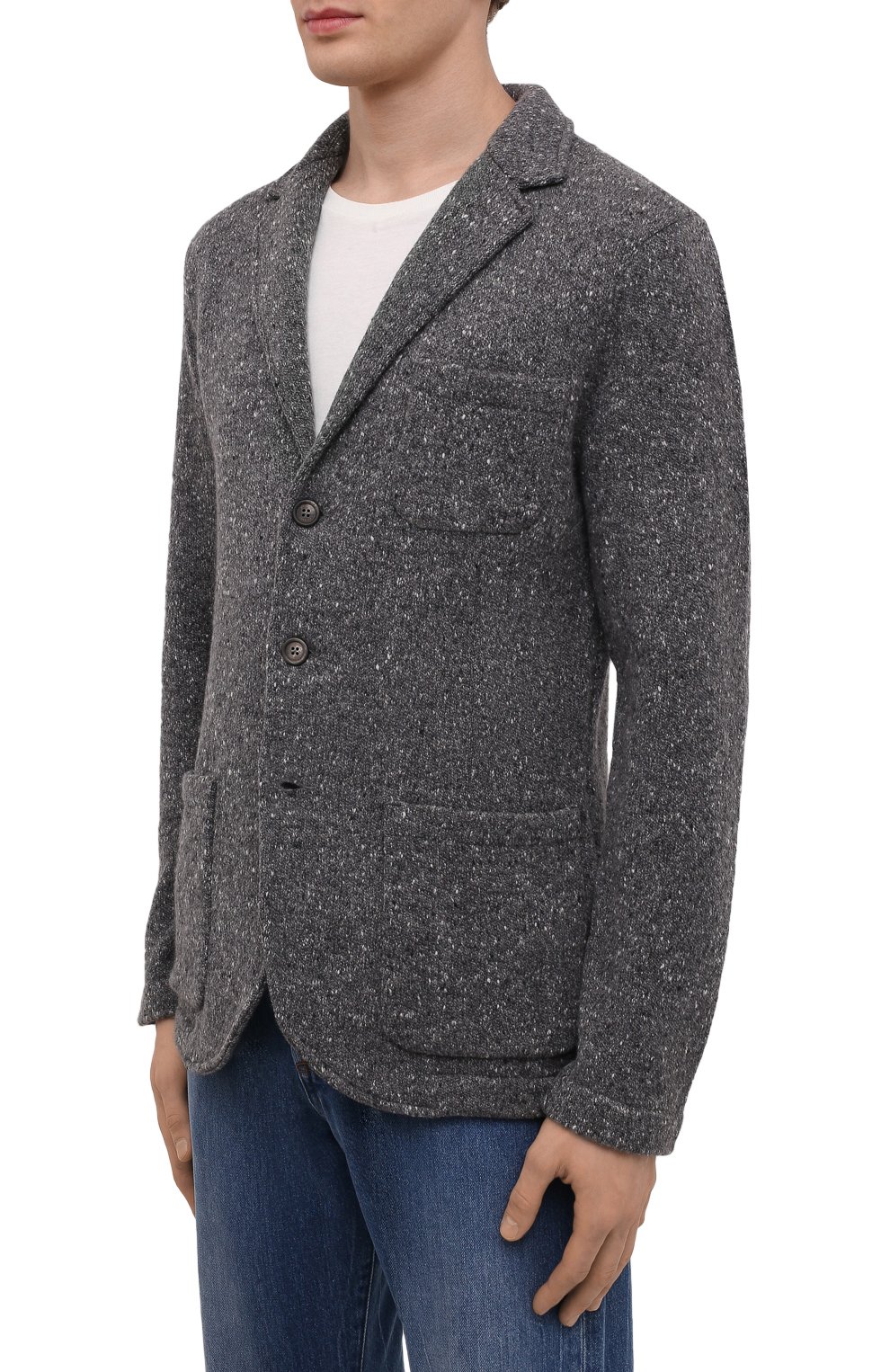 Пиджак из шерсти и кашемира ELEVENTY PLATINUM, арт. D76GIAD01 MAG0D002, фото 3