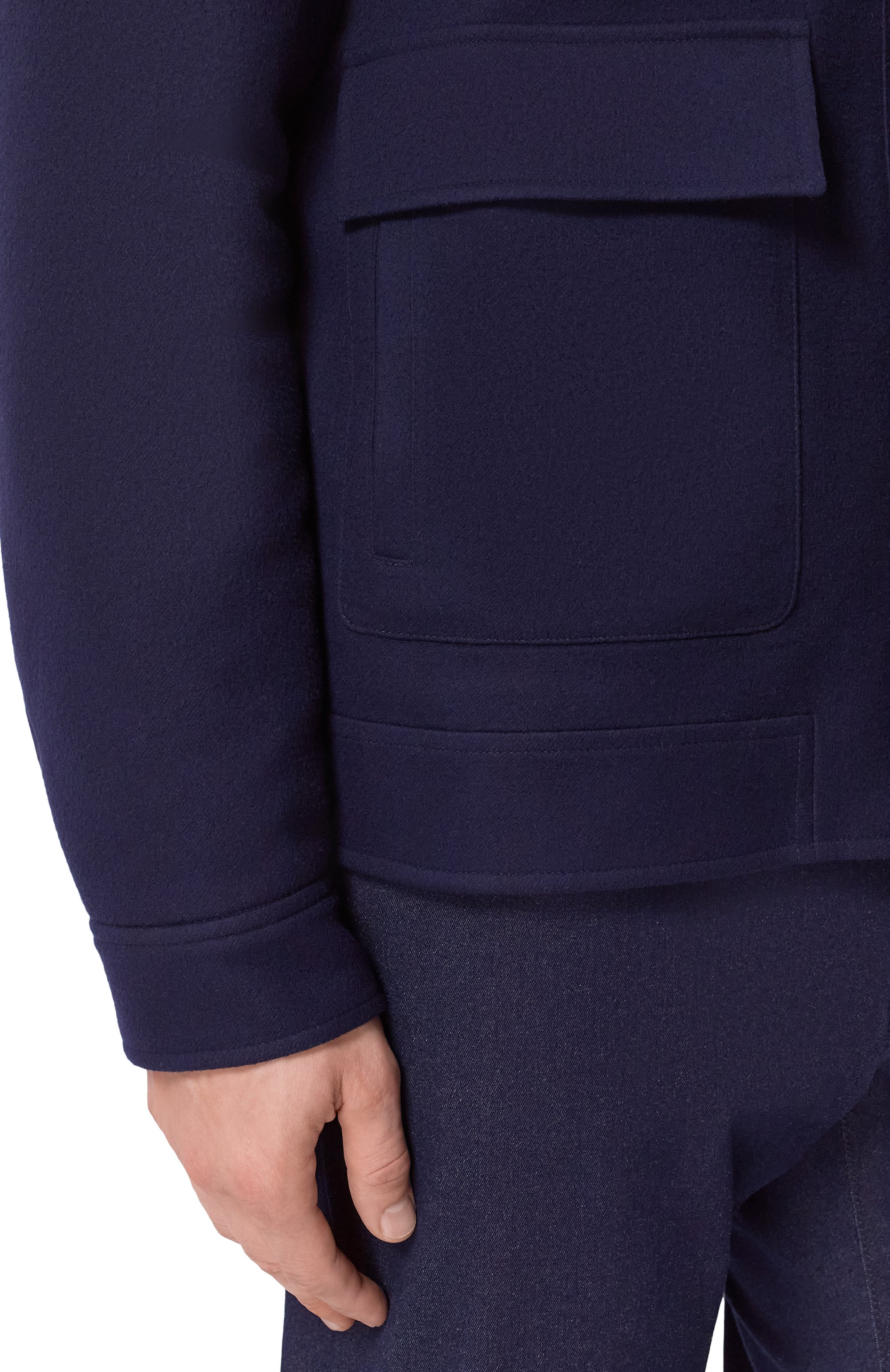 Шерстяная куртка с подкладкой из норки MVST, арт. FTECK-ES3865-2V/LC1612, фото 5