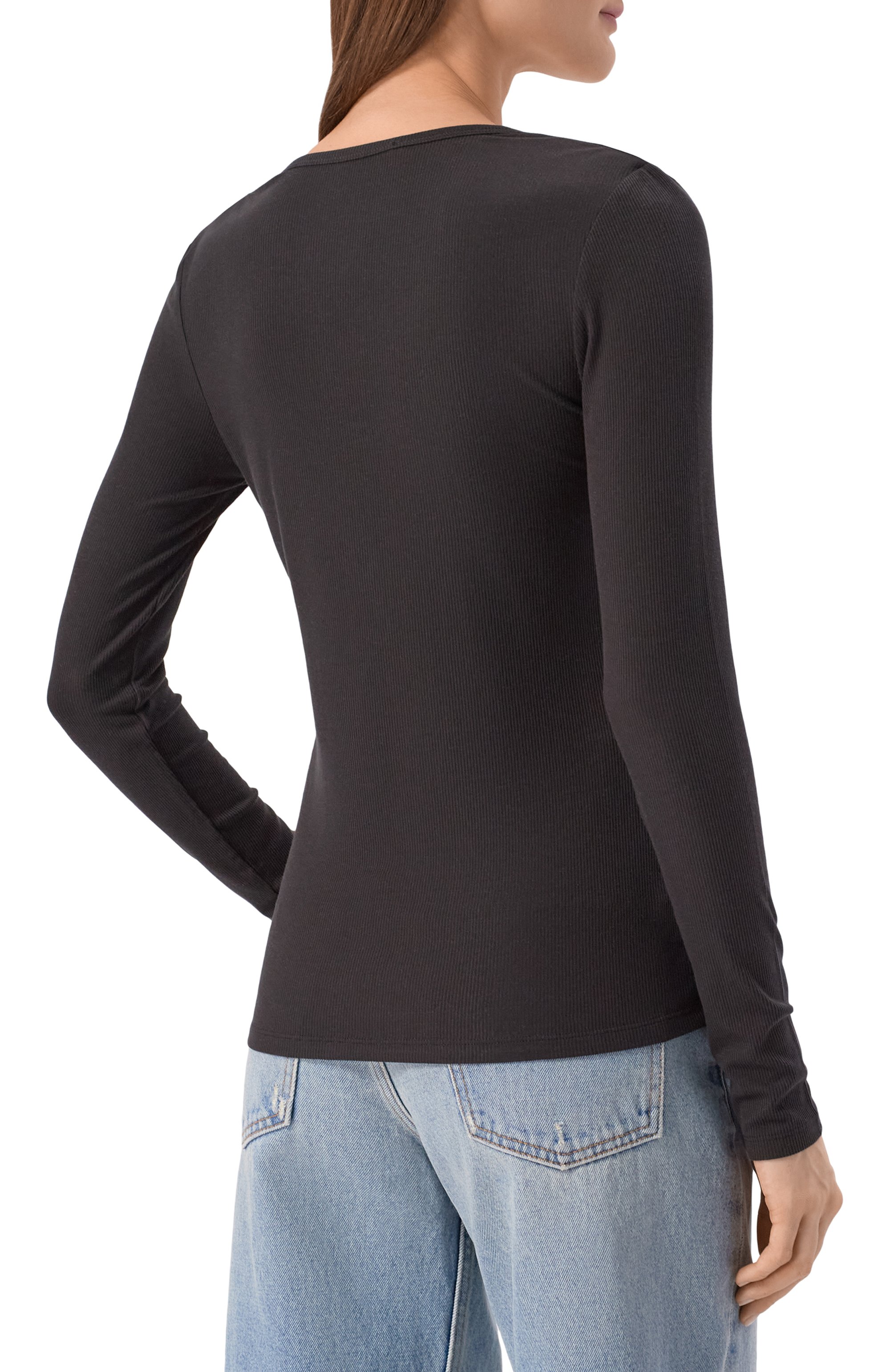 Лонгслив-хенли из лиоцелла и шерсти 12 STOREEZ, арт. 137374, фото 4