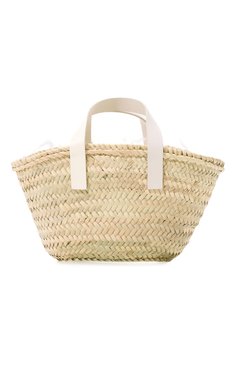 Женская сумка L'ALINGI белого цвета, арт. FEATHER BASKET BAG/RATTAN | Фото 5 (Драгоценные камни: Проставлено; Материал сплава: Проставлено; Размер: large; Материал: Натуральная кожа, Растительное волокно; Женское Кросс-КТ: Сумка-пляжные сумки)