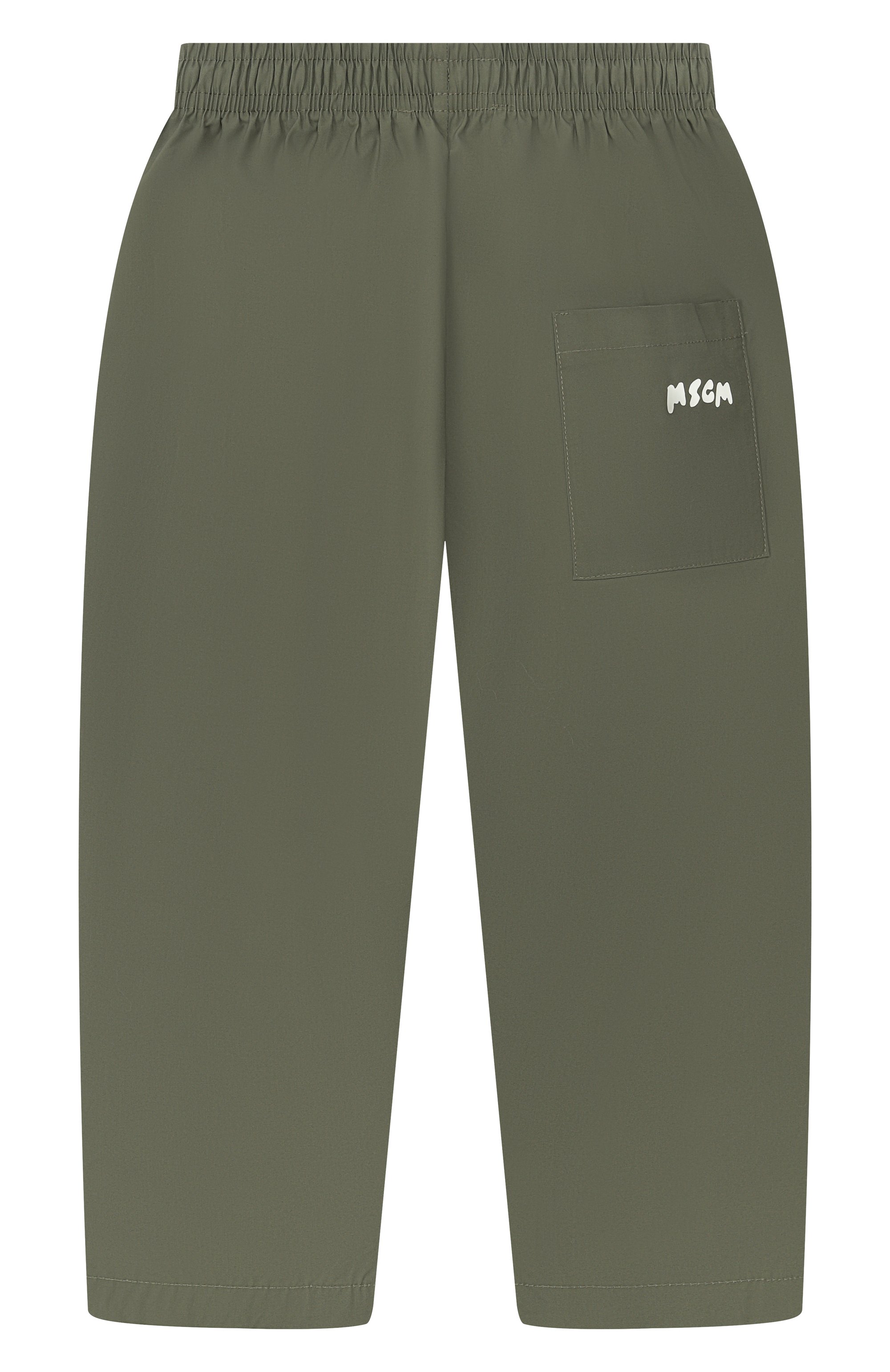 Хлопковые брюки MSGM KIDS, арт. S6MSJBPA188, фото 2