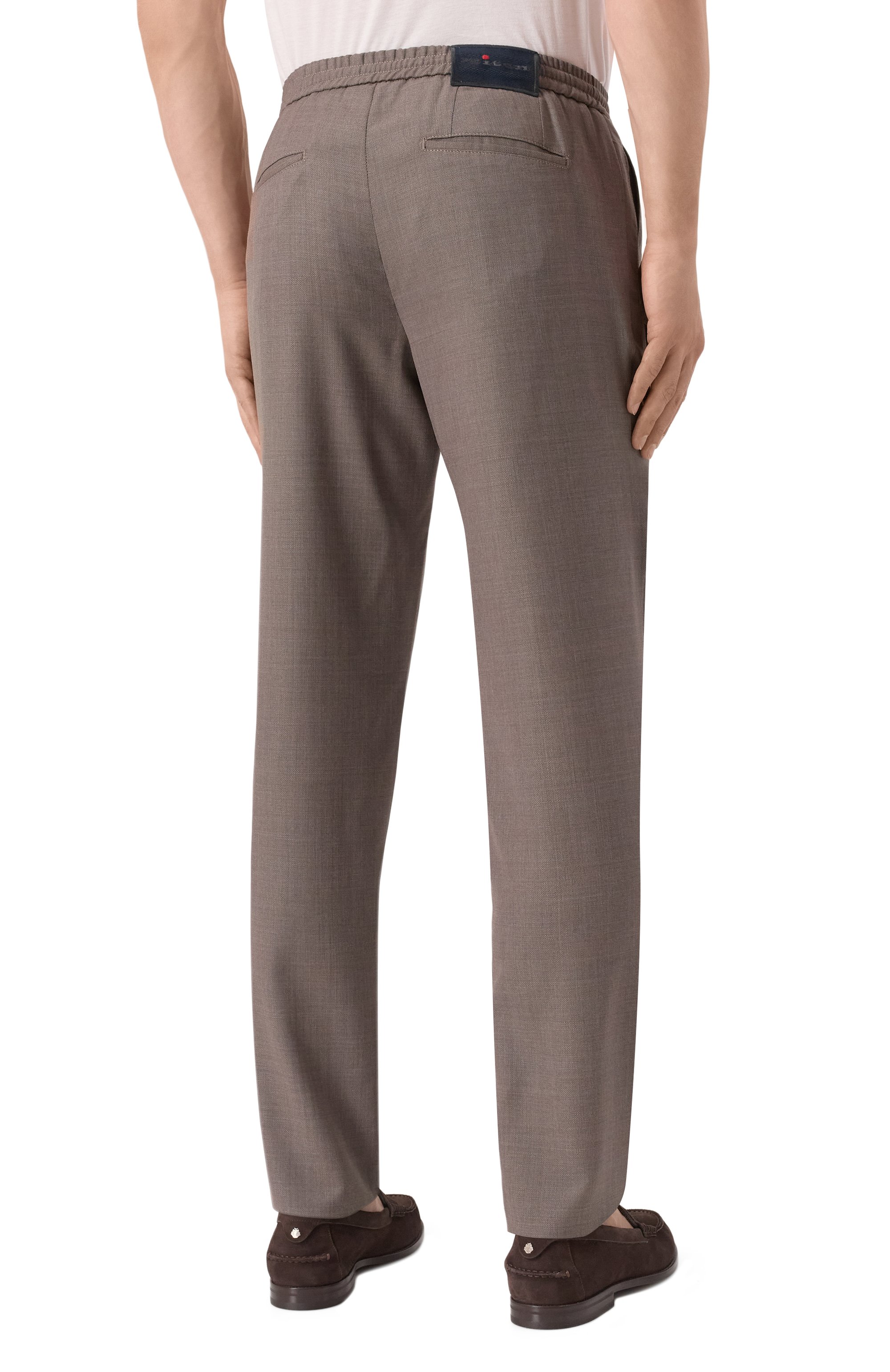 Шерстяные брюки KITON, арт. UP1LACK0629F06, фото 4