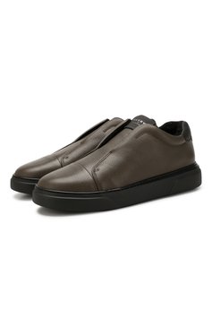 Мужские кожаные кеды HARRYS OF LONDON хаки цвета, арт. TUBE WARM S0FT MILLED CALF | Фото 1 (Материал утеплителя: Овчина, Натуральный мех; Статус проверки: Проверено, Проверена категория; Подошва: Массивная; Стили: Классический; Материал сплава: Проставлено, Проверено; Драгоценные камни: Проставлено; Материал внешний: Натуральная кожа; Кросс-КТ: Низкие)