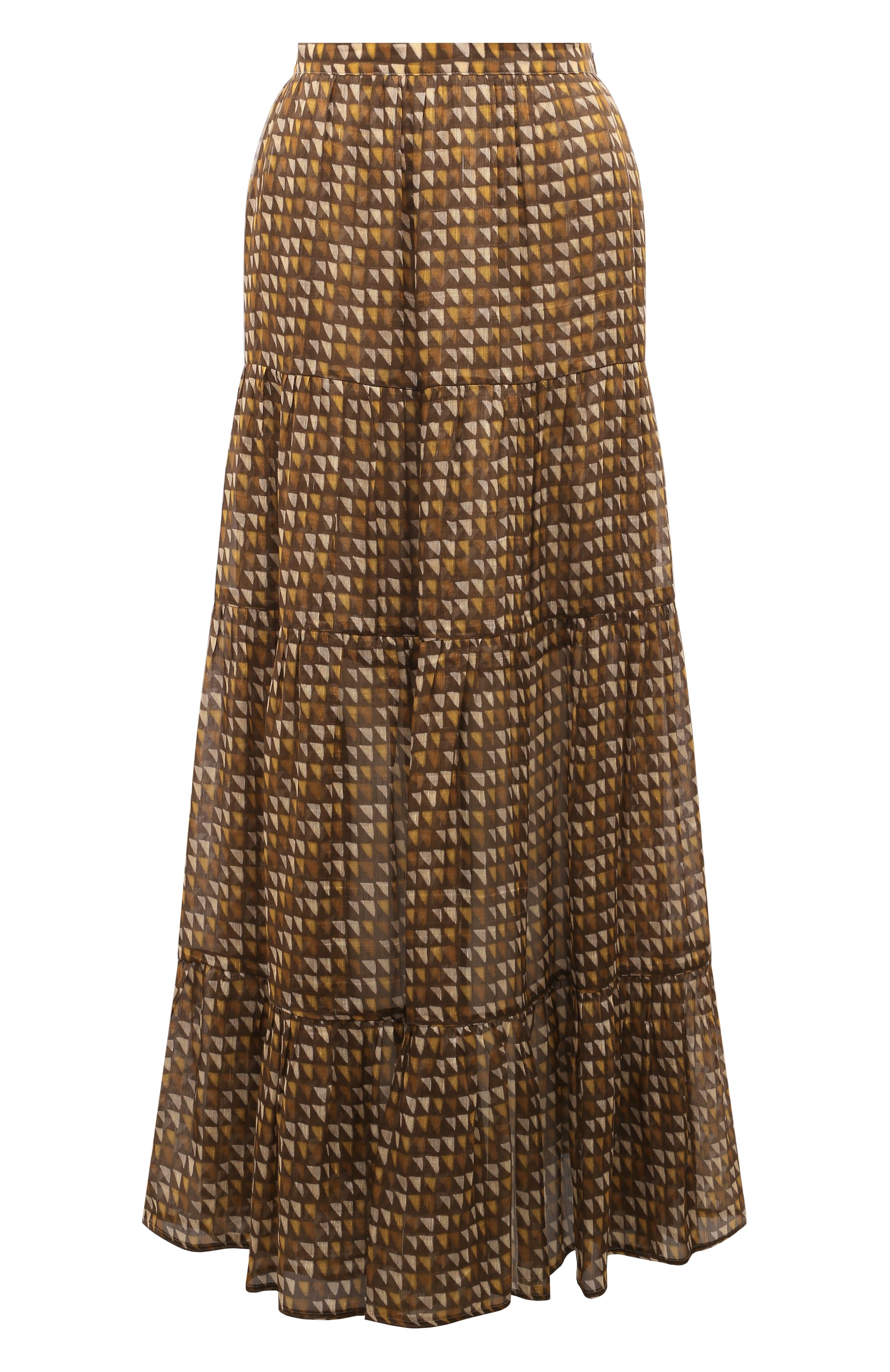 Юбка изо льна и шелка KITON, арт. D49214TK0977C, фото 1