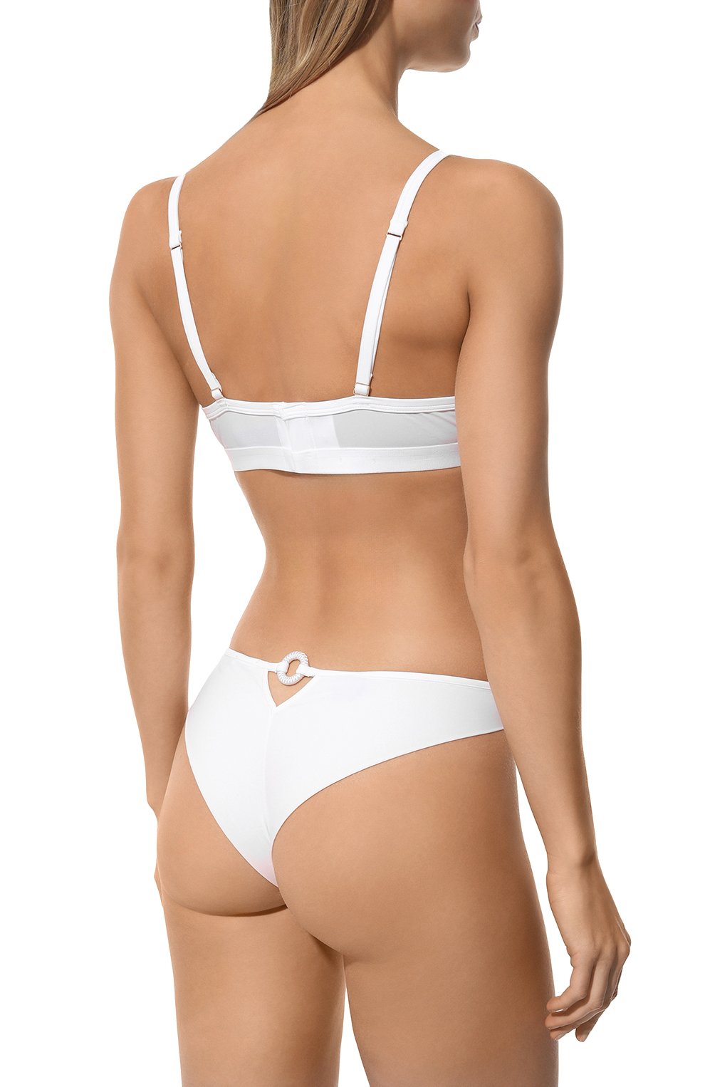 Бюстгальтер-балконет LIVY белого цвета по цене 25710 руб., арт. 650585101, фото 3 Бюстгальтер-балконет LIVY, арт. 650585101, фото 3