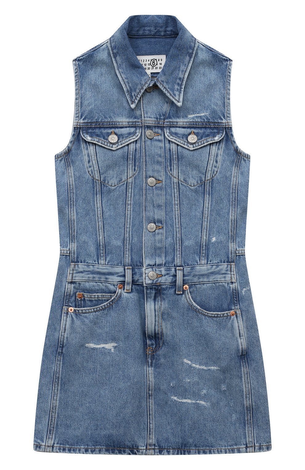 Джинсовое платье MM6, арт. M60522/MM02M, фото 1