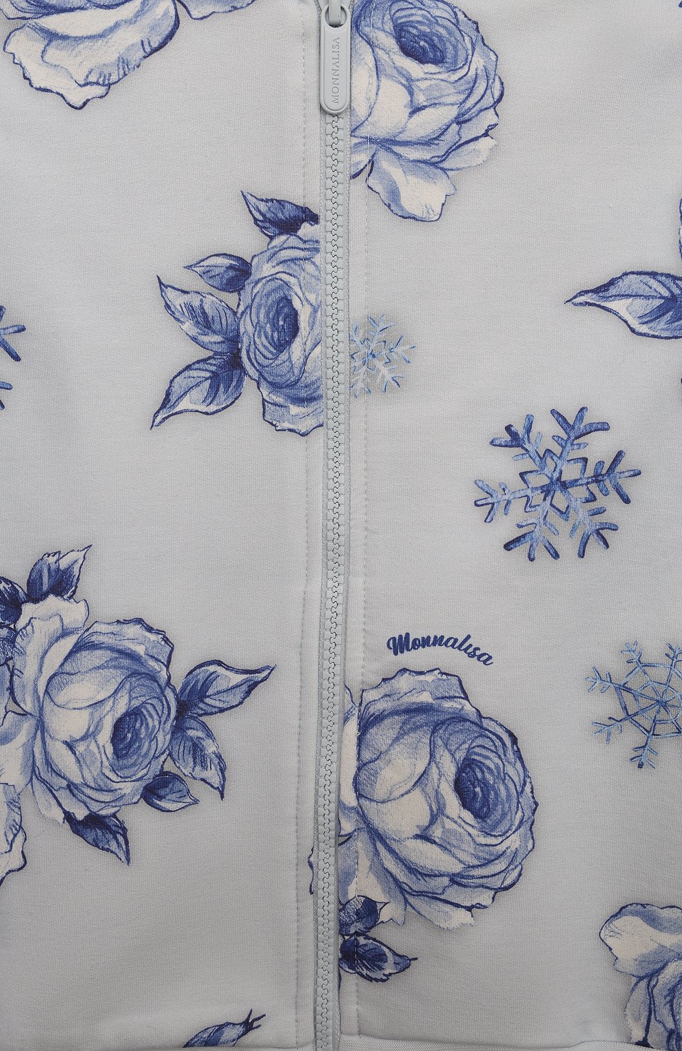 Хлопковая толстовка MONNALISA, арт. 19D805, фото 3