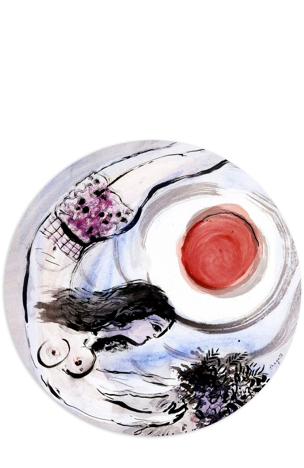 Набор из 6-ти обеденных тарелок collection marc chagall BERNARDAUD, арт. 0088/13-6, фото 2