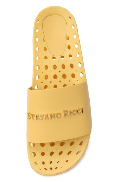 Кожаные шлепанцы STEFANO RICCI, арт. UT50_G777/WY, фото 5