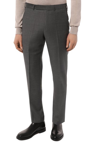 Шерстяные брюки ZEGNA, арт. 622F27A6/75TB12, фото 3