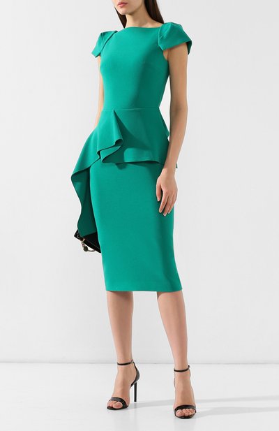 Платье с оборкой ROLAND MOURET, арт. EW19/S0745/F2196, фото 2