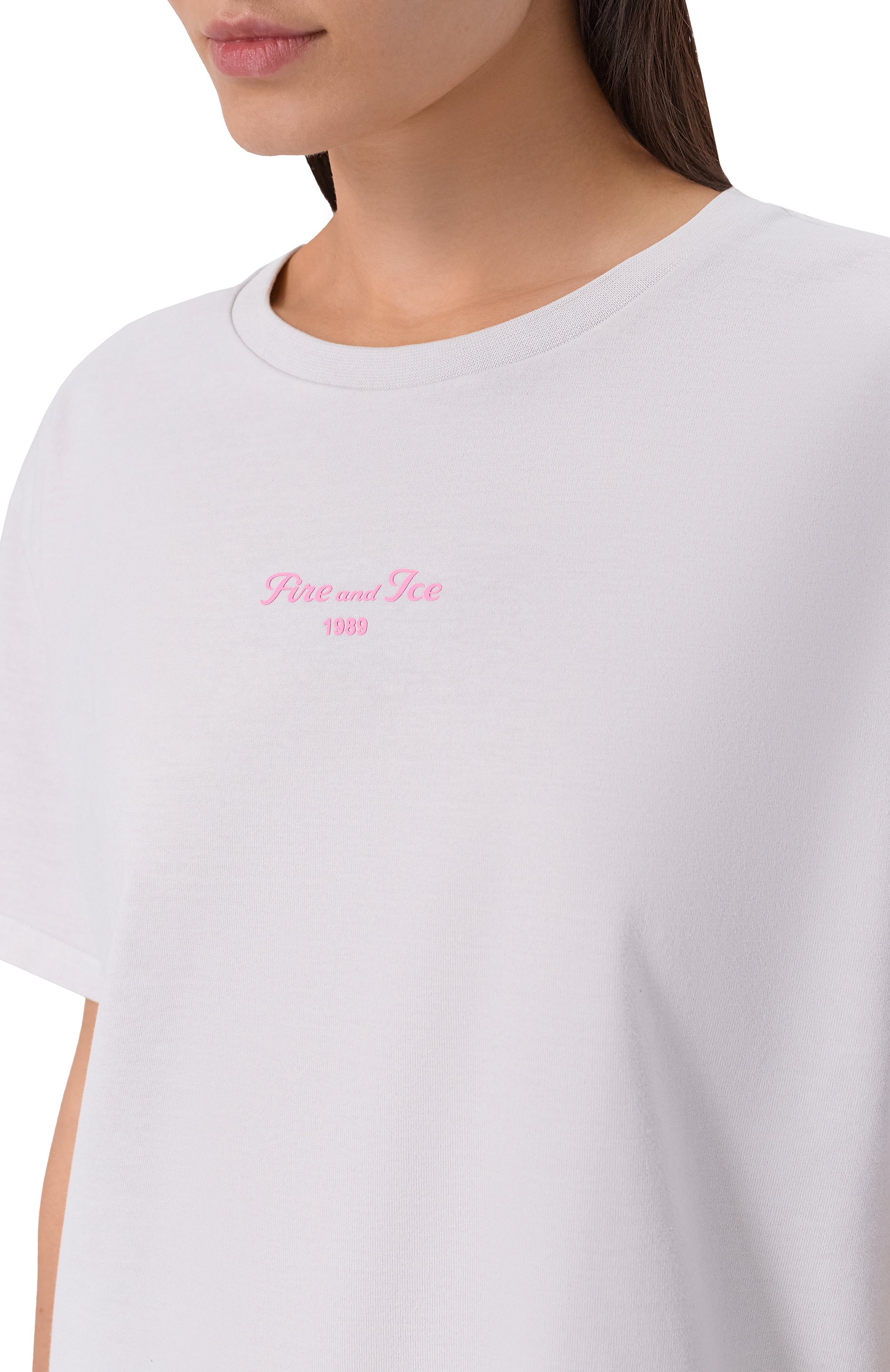 Хлопковая футболка BOGNER FIRE+ICE белого цвета по цене 10650 руб., арт. 54509608, фото 5 Хлопковая футболка BOGNER FIRE+ICE, арт. 54509608, фото 5