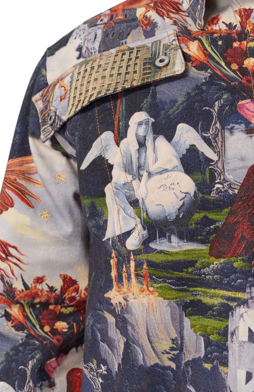 Джинсовая рубашка Off-White 0MYD05PF25DEN002 Разноцветный  0MYD05PF25DEN002 Фото 5