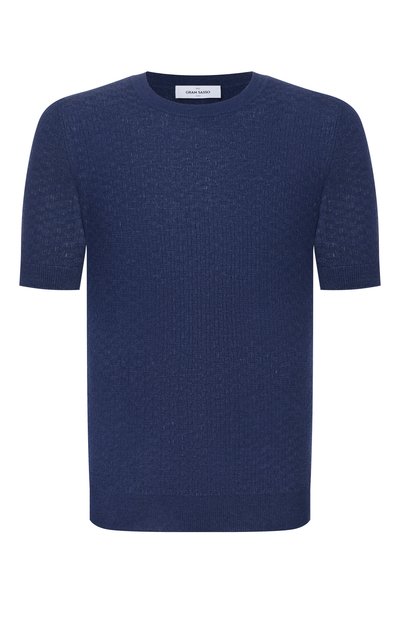 Мужской джемпер изо льна и хлопка GRAN SASSO, арт. 57169/18668