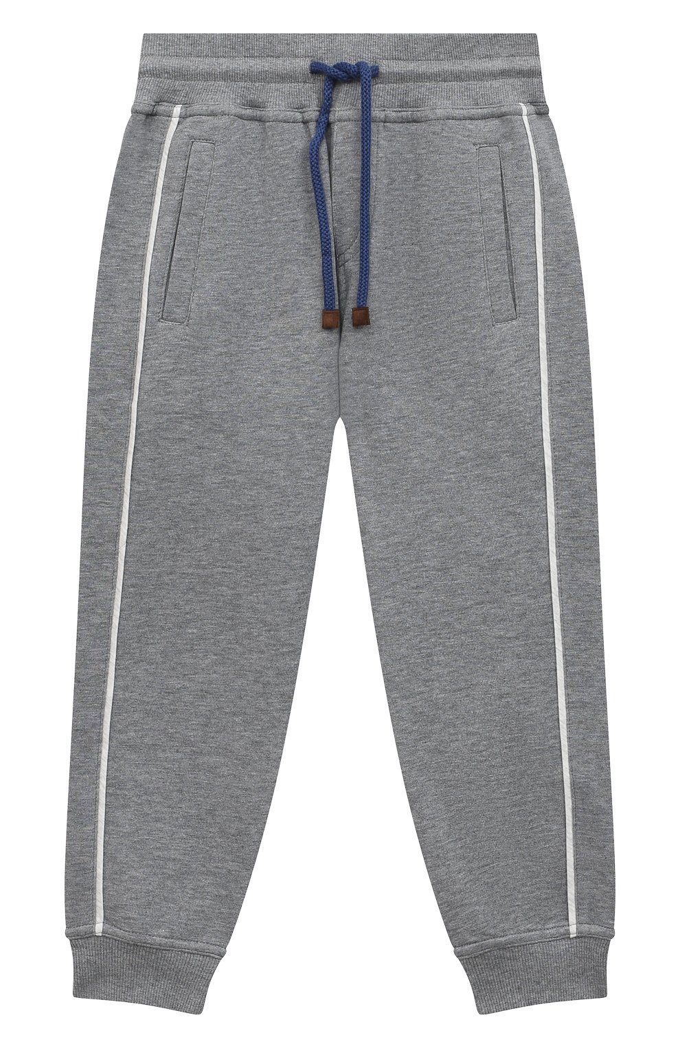 Хлопковые джоггеры BRUNELLO CUCINELLI, арт. B0T35E335A, фото 1