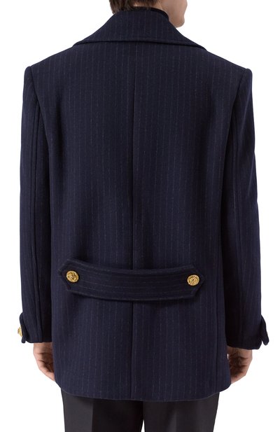 Шерстяной бушлат BALMAIN, арт. FH0UA155/WC87, фото 4